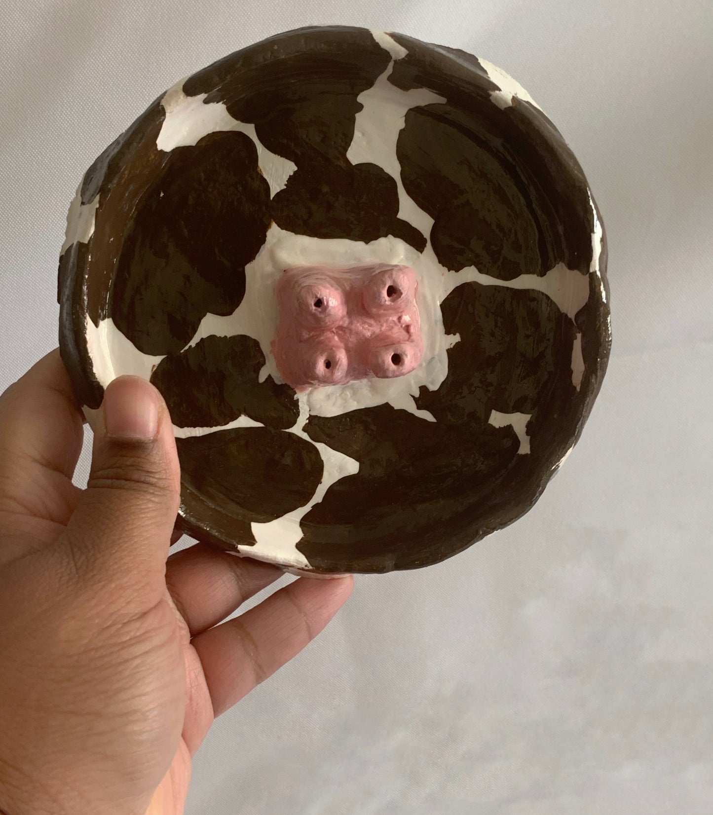 Utter Dis Clay jewelry & incense holder