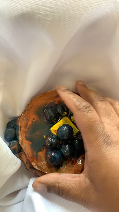 Blueberry Pancake Trinket Dish