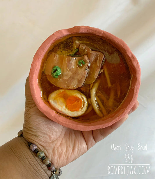 Udon Noodle Bowl Resin Trinket Dish