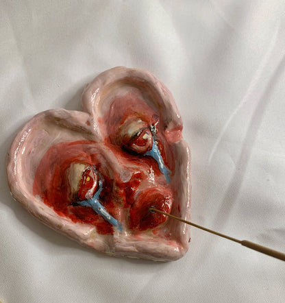 CryBaby Incense and Jewelry Trinket Dish
